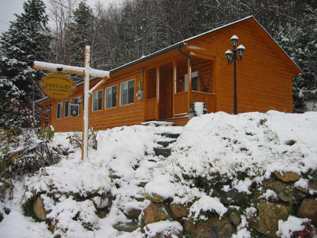 Cottages Du Lac Orford, Cottage A, Cote Raquettes Cottage B, Cote Skis Eastman Εξωτερικό φωτογραφία